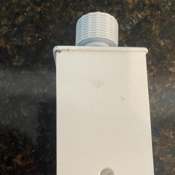 Dollhouse Metal Antique Monitor Top Refrigerator - with removable door and racks - Picture 7 of 11